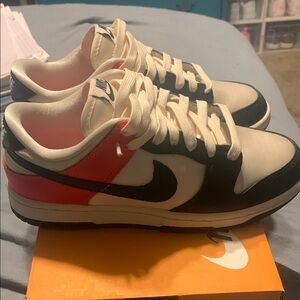 Rare Nike Dunks for women, size 7. Satin type material. Purchased from Got Sole.